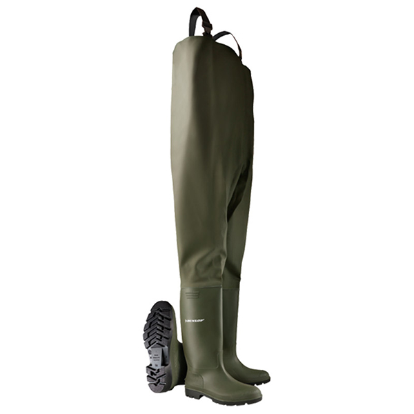 Botas Dunlop Pricemastor Chest Wader 388vp (C/Suspensorio)