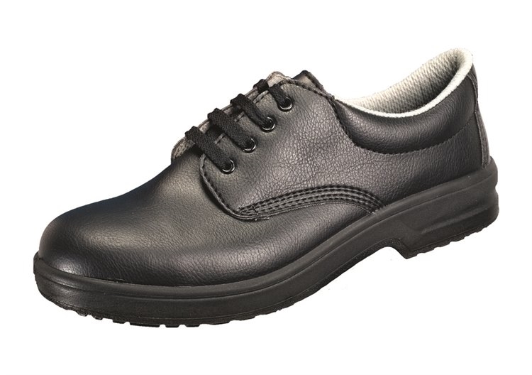 Sapato Safe Way Derby D213 (Preto com Atacadores)