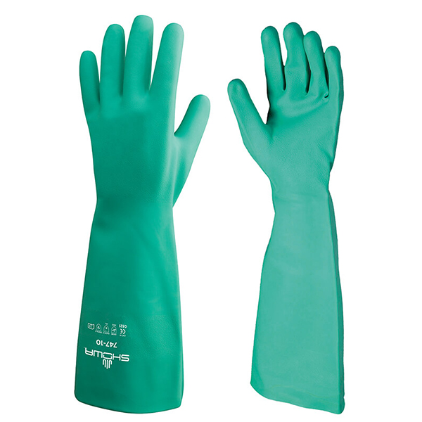 Luvas Showa Best 747 Nitri-Solve (48cm) (3101)