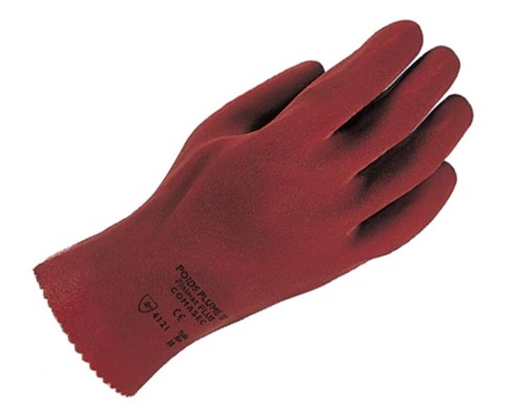 Luvas Comasec Pvc Pluma 27cm.